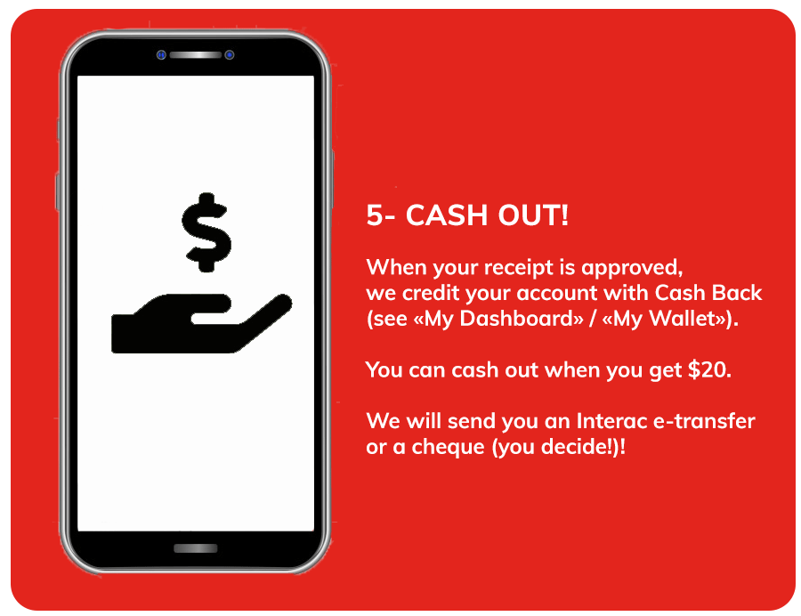 5-Cash out